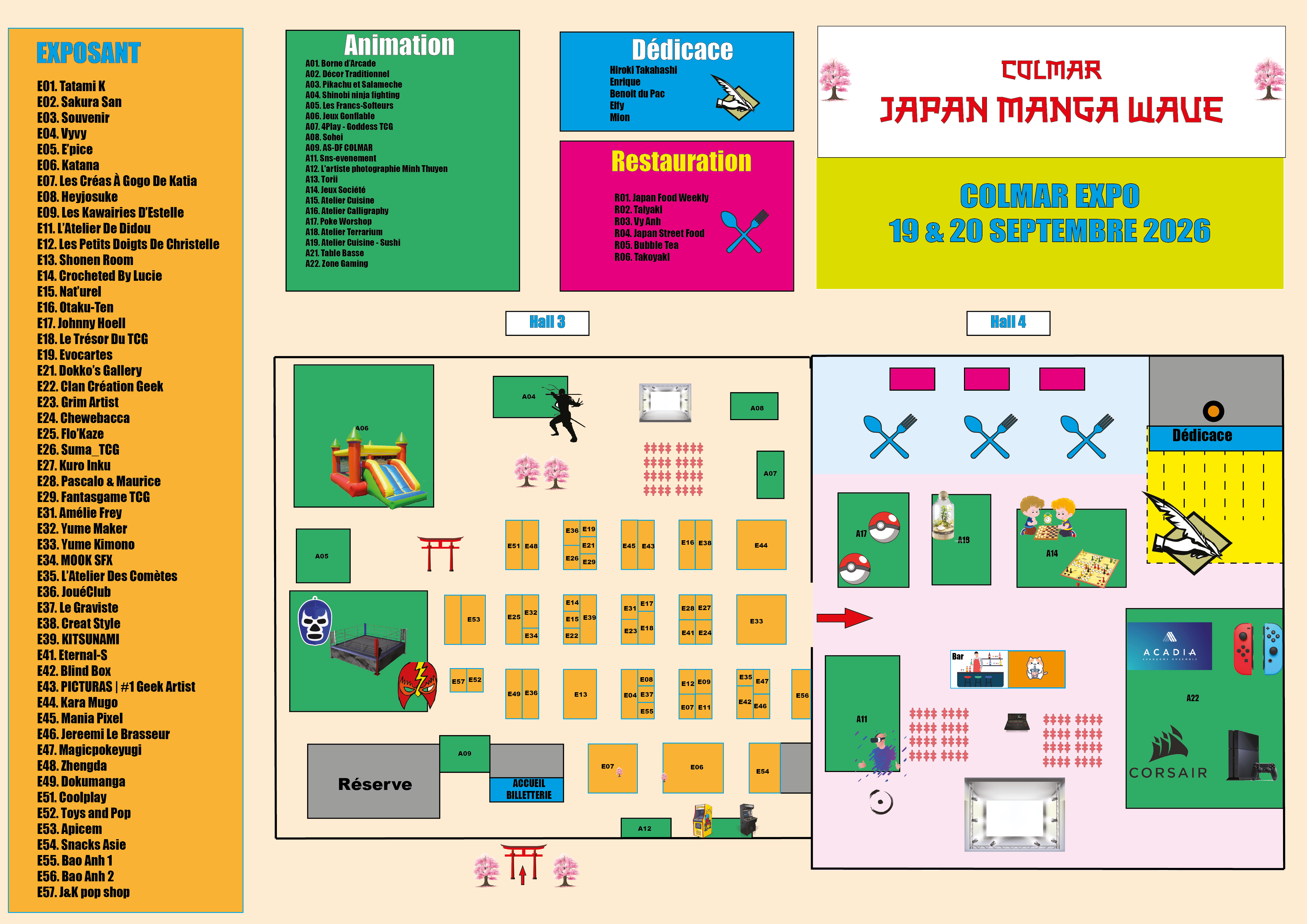 Plan de Japan Manga Wave Colmar